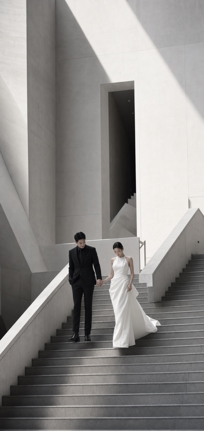 光影阶梯 婚纱摄影演示样片